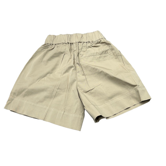 Everlane Womens Khaki Elastic Waist High Rise The Easy Chino Shorts Size X-Small - Picture 2 of 9